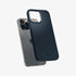 ACS03674 - iPhone 13 Pro Max Case Thin Fit in black showing the back